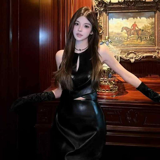 春 コーデ レディース ファッション オシャレ カワイイ シンプル きれいめ ナチュラル 上品カジュアル 婦人服 ノースリーブベスト ドレス ハイエンド ウエスト スリム PUレザー スカート 春 コーデ レディース ファッション オシャレ カワイイ シンプル きれいめ ナチュラル 上品カジュアル 婦人服 ノースリーブベスト ドレス ハイエンド ウエスト スリム PUレザー スカート