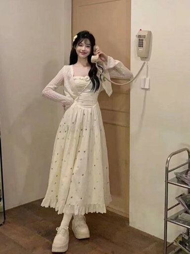 春 コーデ レディース ファッション オシャレ カワイイ シンプル きれいめ ナチュラル 上品カジュアル 婦人服 フレンチ ドット ワンピース ドレス ロング カーディガン ツーピース スーツ 春 コーデ レディース ファッション オシャレ カワイイ シンプル きれいめ ナチュラル 上品カジュアル 婦人服 フレンチ ドット ワンピース ドレス ロング カーディガン ツーピース スーツ