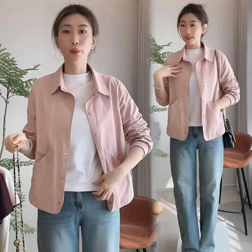 春 コーデ レディース ファッション オシャレ カワイイ シンプル きれいめ ナチュラル 上品カジュアル 婦人服 シンプル ジャケット ゆったり カジュアル 快適 トップス 春 コーデ レディース ファッション オシャレ カワイイ シンプル きれいめ ナチュラル 上品カジュアル 婦人服 シンプル ジャケット ゆったり カジュアル 快適 トップス