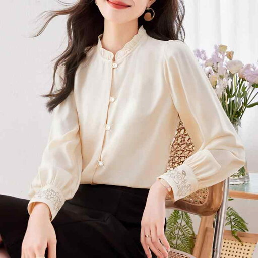 春 コーデ レディース ファッション オシャレ カワイイ シンプル きれいめ ナチュラル 上品カジュアル 婦人服 シフォンシャツ シック スタイリッシュ トップス シャツ 長袖 春 コーデ レディース ファッション オシャレ カワイイ シンプル きれいめ ナチュラル 上品カジュアル 婦人服 シフォンシャツ シック スタイリッシュ トップス シャツ 長袖