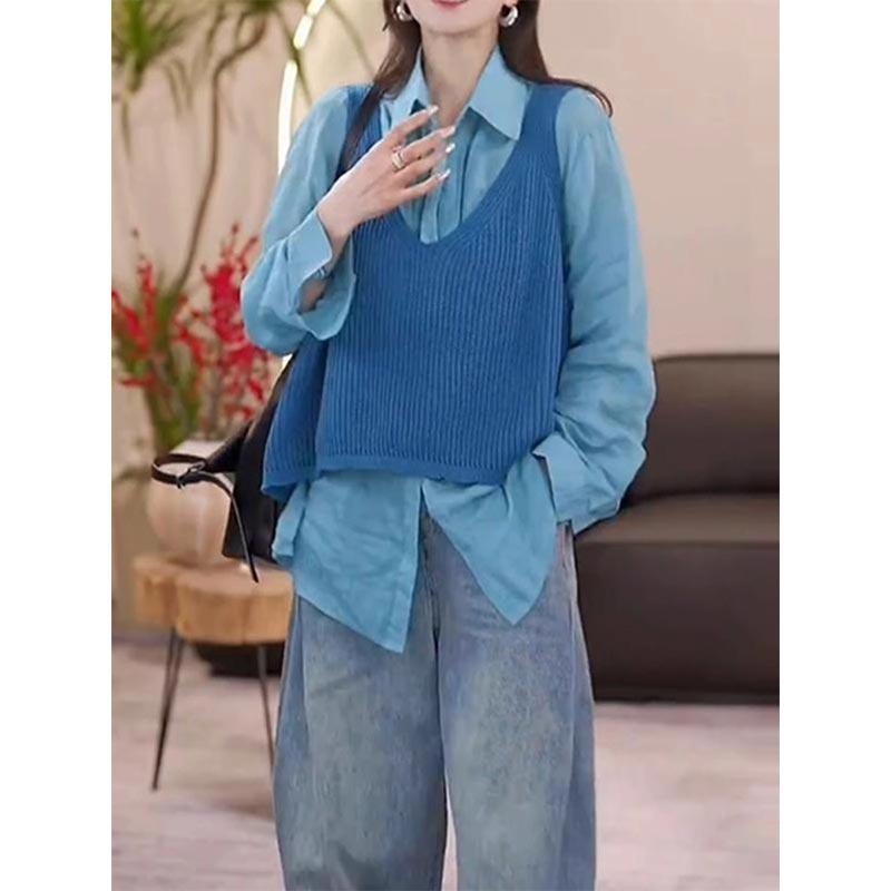 春 コーデ レディース ファッション オシャレ カワイイ シンプル きれいめ ナチュラル 上品カジュアル 婦人服 セーター ベスト アウター ニット トップス