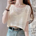 春 コーデ レディース ファッション オシャレ カワイイ シンプル きれいめ ナチュラル 上品カジュアル 婦人服 メッシュ ストール 薄手 プルオーバー 日焼け防止 ブラウス 半袖 レース トップス スカート
