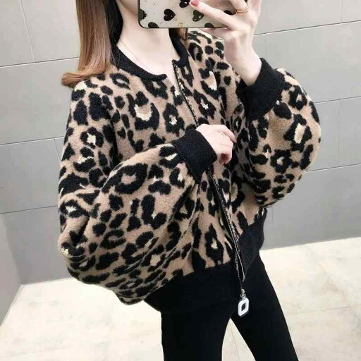 春 コーデ レディース ファッション オシャレ カワイイ シンプル きれいめ ナチュラル 上品カジュアル 婦人服 ハーフ タートルネック ジッパー ヒョウ柄 カラーマッチング 長袖 セーター ジャケット カーディガン トップス 春 コーデ レディース ファッション オシャレ カワイイ シンプル きれいめ ナチュラル 上品カジュアル 婦人服 ハーフ タートルネック ジッパー ヒョウ柄 カラーマッチング 長袖 セーター ジャケット カーディガン トップス