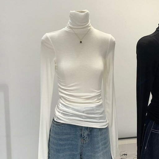 春 コーデ レディース ファッション オシャレ カワイイ シンプル きれいめ ナチュラル 上品カジュアル 婦人服 服 ソフト シーズン ハイネック インナー ベース シャツ 春 コーデ レディース ファッション オシャレ カワイイ シンプル きれいめ ナチュラル 上品カジュアル 婦人服 服 ソフト シーズン ハイネック インナー ベース シャツ