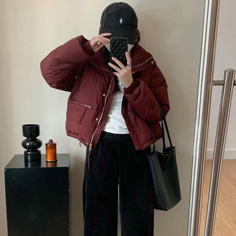 春 コーデ レディース ファッション オシャレ カワイイ シンプル きれいめ ナチュラル 上品カジュアル 婦人服 ダウン ジャケット アウター シーズン フラット