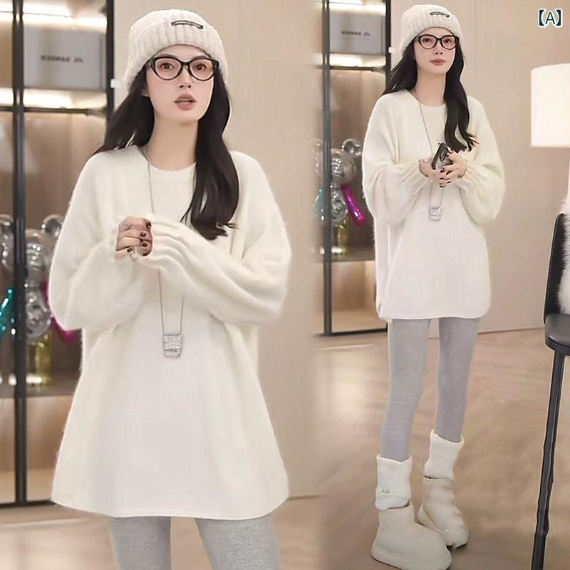 春 コーデ レディース ファッション オシャレ カワイイ シンプル きれいめ ナチュラル 上品カジュアル 婦人服 袖口 セーター カジュアル ミドル丈 トップス