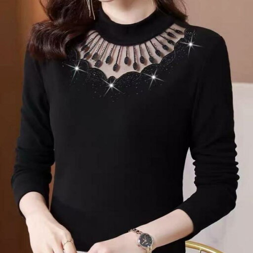 春 コーデ レディース ファッション オシャレ カワイイ シンプル きれいめ ナチュラル 上品カジュアル 婦人服 大きいサイズ ベルベット シャツ インナーウェア 長袖 ハイエンド トップス 春 コーデ レディース ファッション オシャレ カワイイ シンプル きれいめ ナチュラル 上品カジュアル 婦人服 大きいサイズ ベルベット シャツ インナーウェア 長袖 ハイエンド トップス