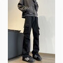 春 コーデ メンズ 用 服 大人 紳士服 アメリカン ストリート スポーツ カジュアル スリム フレア パンツ 伸縮性 ストレッチ ストレッチ ストレッチ ブラ...