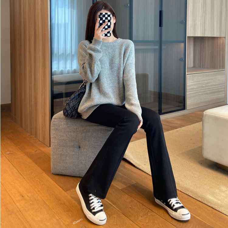 Rakuten - 春 コーデ レディース ファッション オシャレ カワイイ シンプル きれいめ ナチュラル 上品カジュアル 婦人服 伸縮性 ストレッチ ストレッチ カジュアル スーツ パンツ ハイウエスト スリム