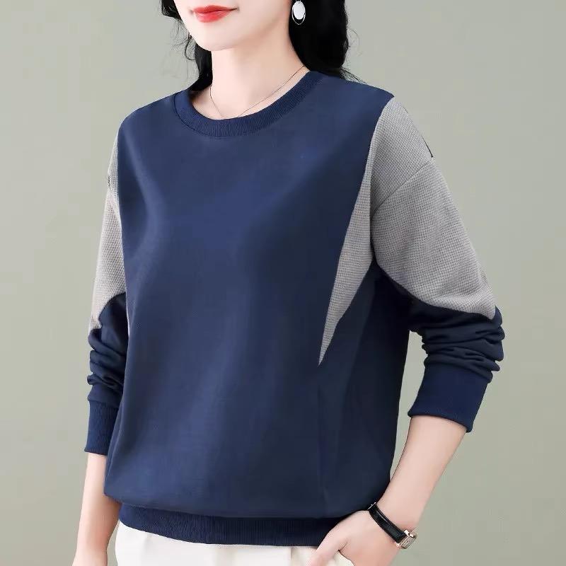 春 コーデ レディース ファッション オシャレ カワイイ シンプル きれいめ ナチュラル 上品カジュアル 婦人服 コットン 長袖 Tシャツ セーター