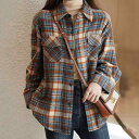 春 コーデ レディース ファッション オシャレ カワイイ シンプル きれいめ ナチュラル 上品カジュアル 婦人服 夏 カジュアル チェック柄 長袖 シャツ 大きいサイズ ゆったり ミドル丈 ジャケット