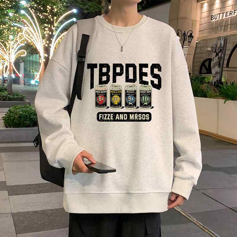 春 コーデ メンズ 用 服 シンプル 大人 紳士服 ストリート カジュアル ゆったり 大きいサイズ プルオーバー ジャケット ラウンドネック..