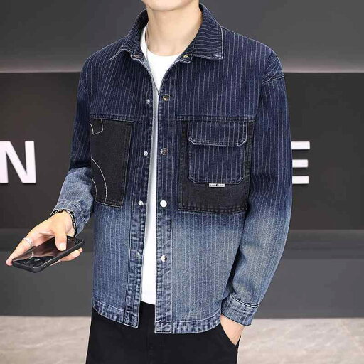 春 コーデ メンズ 用 服 シンプル ファッション オシャレ 大人 かっこいい 紳士服 カジュアル グラデーション ストライプ 秋 デニムジャケット カジュアル 通勤スタイル 重ね着コーデ ゆったりシルエット 軽アウター 春 コーデ メンズ 用 服 シンプル ファッション オシャレ 大人 かっこいい 紳士服 カジュアル グラデーション ストライプ 秋 デニムジャケット カジュアル 通勤スタイル 重ね着コーデ ゆったりシルエット 軽アウター