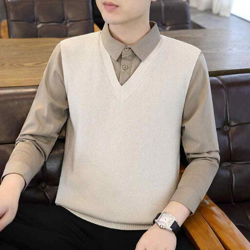 春 コーデ メンズ 用 服 シンプル ファッション オシャレ 大人 かっこいい 紳士服 長袖 ニット シャツ セーター ビジネス 無地 トップス カジュアル 通勤スタイル 重ね着コーデ ゆったりシルエット さらっと着 普段使い 春 コーデ メンズ 用 服 シンプル ファッション オシャレ 大人 かっこいい 紳士服 長袖 ニット シャツ セーター ビジネス 無地 トップス カジュアル 通勤スタイル 重ね着コーデ ゆったりシルエット さらっと着 普段使い