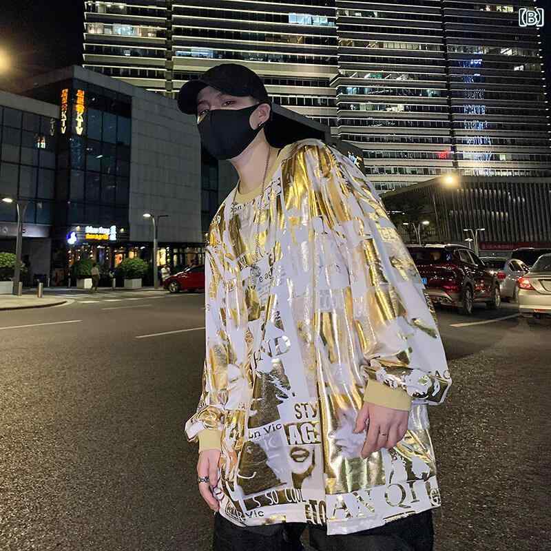 春 コーデ メンズ 用 服 シンプル ファッション オシャレ 大人 紳士服 アウトドア カジュアル ゆったり 長袖 ラウンドネック セーター カジュアル 通勤スタイル 重ね着コーデ ゆったりシルエット 着 デイリーウェア 街歩きスタイル