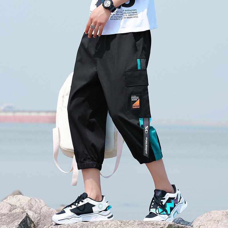 乐天商城 - 春 コーデ メンズ 用 服 シンプル ファッション オシャレ 大人 かっこいい 紳士服 スポーツ パンツ カジュアル クロップドパンツ 夏 カジュアル 通勤スタイル 重ね着コーデ ゆったりシルエット 快適フィット 動きやすい デイリー