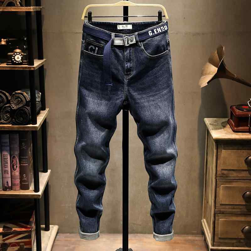 春 コーデ メンズ 用 服 シンプル ファッション 大人 紳士服 カジュアル ゆったり スキニー ジーンズ ..