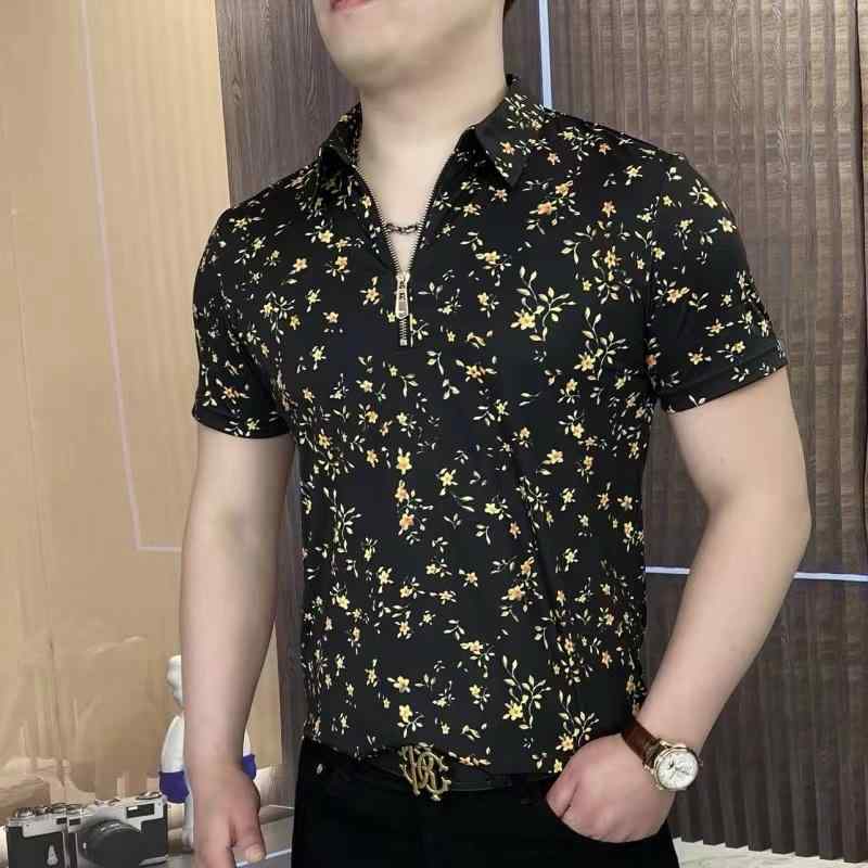 春 コーデ メンズ 用 服 シンプル ファッション オシャレ 大人 かっこいい 紳士服 半袖 スタンドカラー シャツ ハイエンド 夏 カジュアル 通勤スタイル 重ね着コーデ ゆったりシルエット さらっと着 普段使い