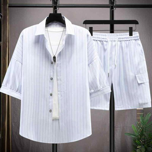 春 コーデ メンズ 用 服 シンプル ファッション オシャレ 大人 かっこいい 紳士服 カジュアル 半袖 シャツ ストライプパンツ カジュアル 通勤スタイル 重ね着コーデ ゆったりシルエット 快適フィット 動きやすい デイリー 春 コーデ メンズ 用 服 シンプル ファッション オシャレ 大人 かっこいい 紳士服 カジュアル 半袖 シャツ ストライプパンツ カジュアル 通勤スタイル 重ね着コーデ ゆったりシルエット 快適フィット 動きやすい デイリー