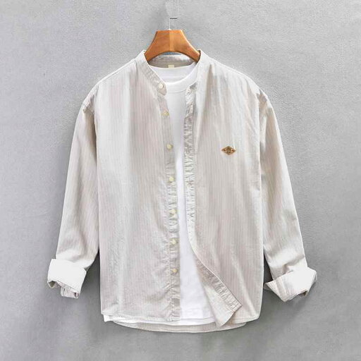 春 コーデ メンズ 用 服 シンプル ファッション オシャレ 大人 かっこいい 紳士服 長袖 スタンドカラー シャツ ジャケット ホワイト 春 カジュアル 通勤スタイル 重ね着コーデ ゆったりシルエット 軽アウター 春 コーデ メンズ 用 服 シンプル ファッション オシャレ 大人 かっこいい 紳士服 長袖 スタンドカラー シャツ ジャケット ホワイト 春 カジュアル 通勤スタイル 重ね着コーデ ゆったりシルエット 軽アウター