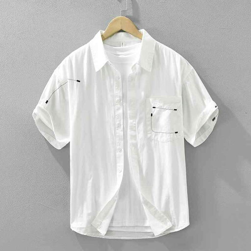 春 コーデ メンズ 用 服 シンプル ファッション オシャレ 大人 かっこいい 紳士服 カジュアル ゆったり 半袖 綿 シャツ 夏 カジュアル 通勤スタイル 重ね着コーデ ゆったりシルエット さらっと着 普段使い 春 コーデ メンズ 用 服 シンプル ファッション オシャレ 大人 かっこいい 紳士服 カジュアル ゆったり 半袖 綿 シャツ 夏 カジュアル 通勤スタイル 重ね着コーデ ゆったりシルエット さらっと着 普段使い