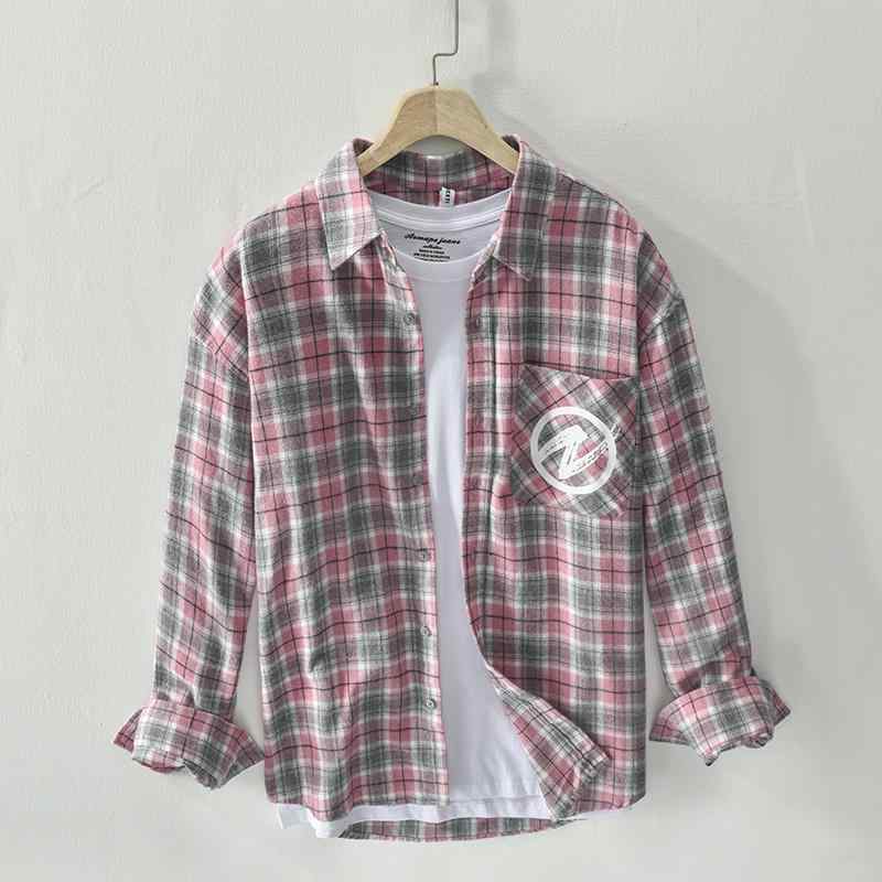 春 コーデ メンズ 用 服 シンプル ファッション オシャレ 大人 かっこいい 紳士服 カジュアル ゆったり 長袖 快適 チェック 綿 シャツ 春秋 カジュアル 通勤スタイル 重ね着コーデ ゆったりシルエット さらっと着 普段使い