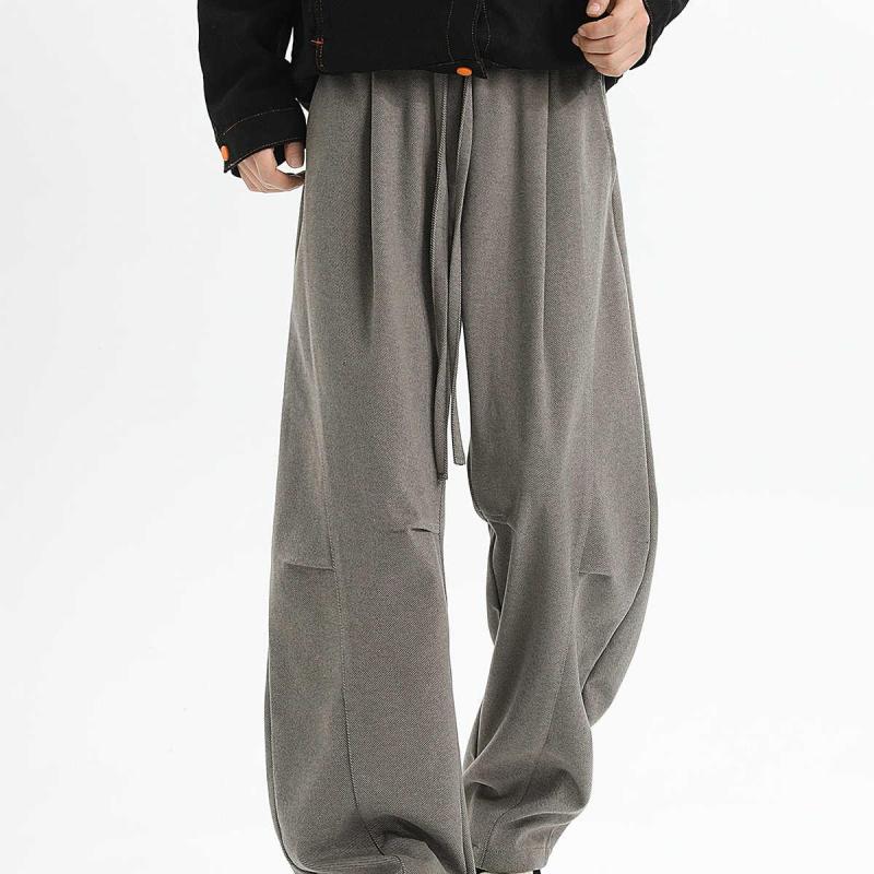 春 コーデ メンズ 用 服 シンプル ファッション 大人 紳士服 アメリカン ストリート スポーツ カジュアル ゆったり ストレート パンツ カジュアル 通勤スタイル 重ね着コーデ ゆったりシルエット 快適フィット 動きやすい デイリー