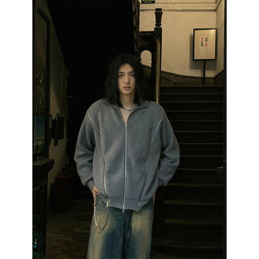 春 コーデ メンズ 用 服 シンプル ファッション オシャレ 大人 紳士服 アメリカン ゆったり スタンドカラー ニット ジャケット セーター ジッパー 男女兼用 春 カジュアル 通勤スタイル 重ね着コーデ ゆったりシルエット 軽アウター 春 コーデ メンズ 用 服 シンプル ファッション オシャレ 大人 紳士服 アメリカン ゆったり スタンドカラー ニット ジャケット セーター ジッパー 男女兼用 春 カジュアル 通勤スタイル 重ね着コーデ ゆったりシルエット 軽アウター