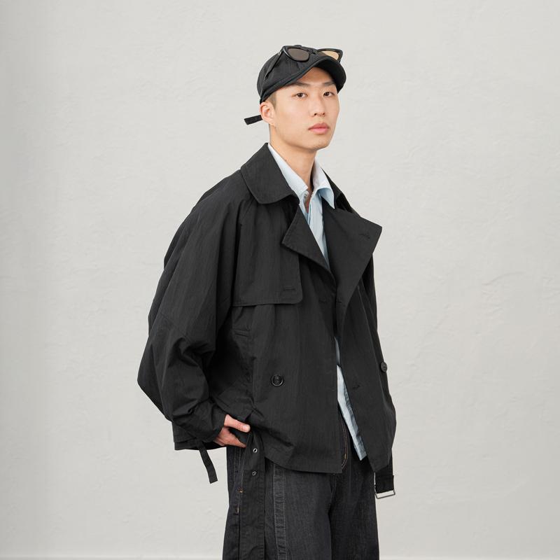 Rakuten - 春 コーデ メンズ 用 服 シンプル ファッション オシャレ 大人 かっこいい 紳士服 アウトドア ジャケット 防風 春秋 カジュアル 通勤スタイル 重ね着コーデ ゆったりシルエット 軽アウター