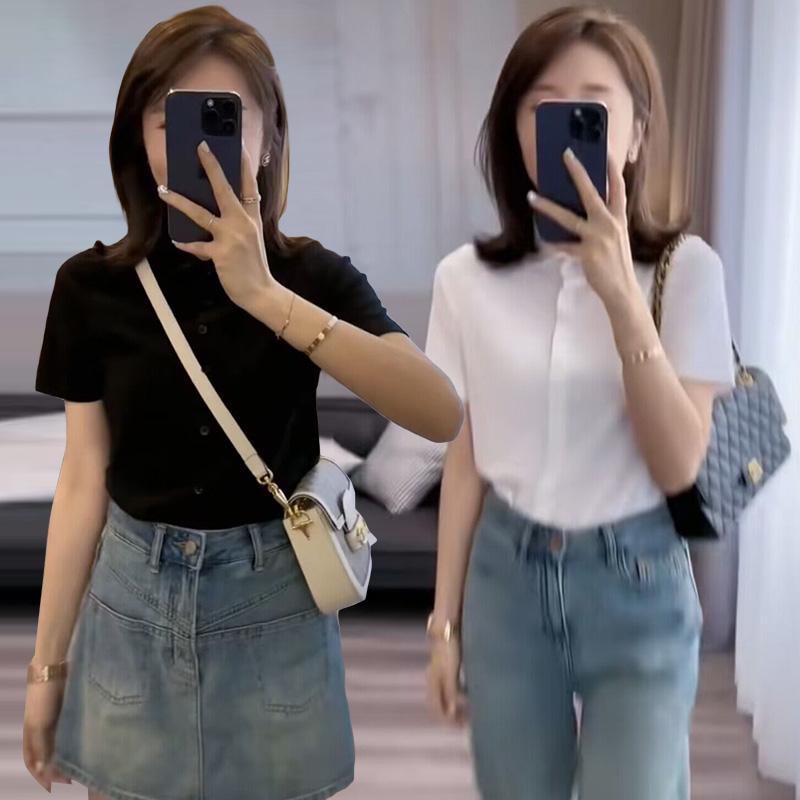 春 コーデ レディース ファッション オシャレ カワイイ シンプル きれいめ ナチュラル 上品カジュアル 婦人服 無地 半袖 Tシャツ 夏 ニット セーター