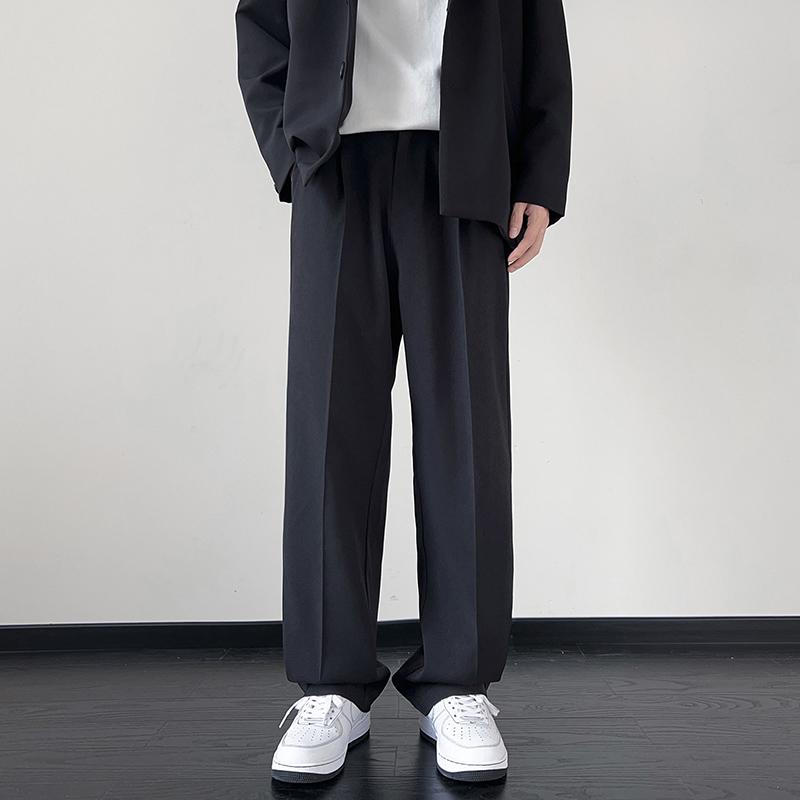 春 コーデ メンズ 用 服 シンプル ファッション オシャレ 大人 かっこいい 紳士服 カジュアル ストレート ワイド パンツ ドレープ 夏 ..