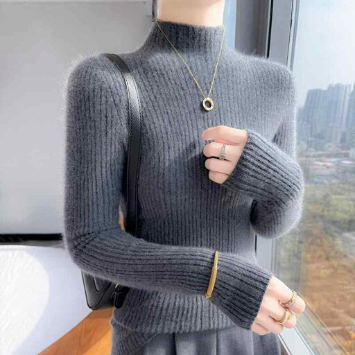 春 コーデ レディース ファッション オシャレ カワイイ シンプル きれいめ ナチュラル 上品カジュアル 婦人服 ウール セーター スリム ハーフ タートルネック プルオーバー タイト 春 コーデ レディース ファッション オシャレ カワイイ シンプル きれいめ ナチュラル 上品カジュアル 婦人服 ウール セーター スリム ハーフ タートルネック プルオーバー タイト