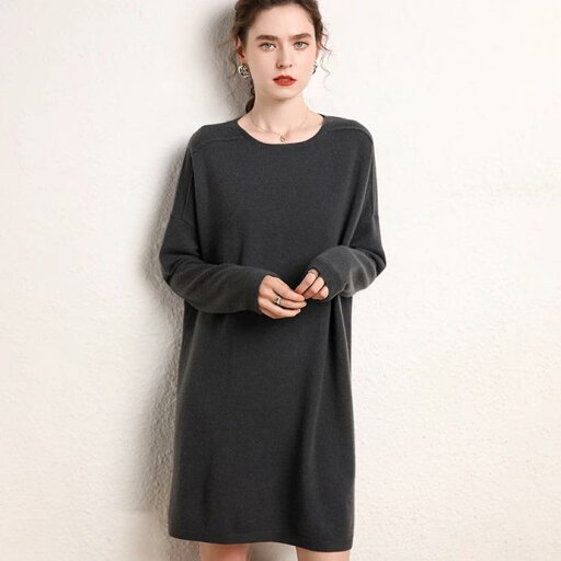 春 コーデ レディース ファッション オシャレ カワイイ シンプル きれいめ ナチュラル 上品カジュアル 婦人服 フレンチ ソリッドカラー セーター ミドル丈 ラウンドネック ニット ボトム ドレス 春 コーデ レディース ファッション オシャレ カワイイ シンプル きれいめ ナチュラル 上品カジュアル 婦人服 フレンチ ソリッドカラー セーター ミドル丈 ラウンドネック ニット ボトム ドレス