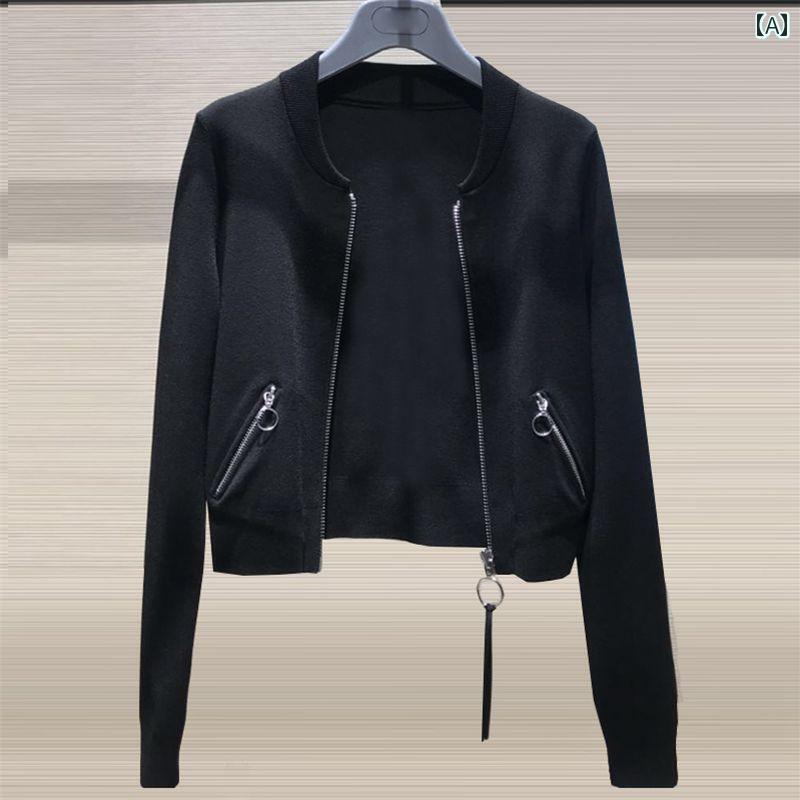 春 コーデ レディース ファッション オシャレ カワイイ シンプル きれいめ ナチュラル 上品カジュアル 婦人服 ホワイト カラー 無地 ジッパー ジャケット スタンドカラー 長袖 トップス