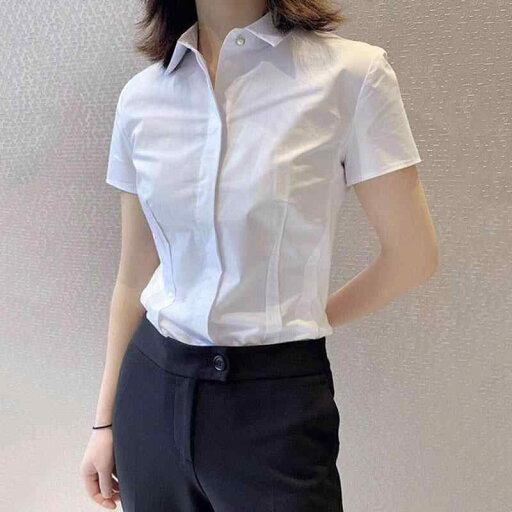 春 コーデ レディース ファッション オシャレ カワイイ シンプル きれいめ ナチュラル 上品カジュアル 婦人服 ホワイト カラー 夏 白 半袖 シャツ 春 コーデ レディース ファッション オシャレ カワイイ シンプル きれいめ ナチュラル 上品カジュアル 婦人服 ホワイト カラー 夏 白 半袖 シャツ