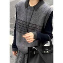 春 コーデ レディース ファッション オシャレ カワイイ シンプル きれいめ ナチュラル 上品カジュアル 婦人服 クラシック チェック ウール ニット ベスト トップス ピット ショルダー ノースリーブ セーター