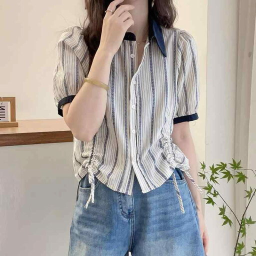 春 コーデ レディース ファッション オシャレ カワイイ シンプル きれいめ ナチュラル 上品カジュアル 婦人服 縦縞 シャツ 春 コーデ レディース ファッション オシャレ カワイイ シンプル きれいめ ナチュラル 上品カジュアル 婦人服 縦縞 シャツ