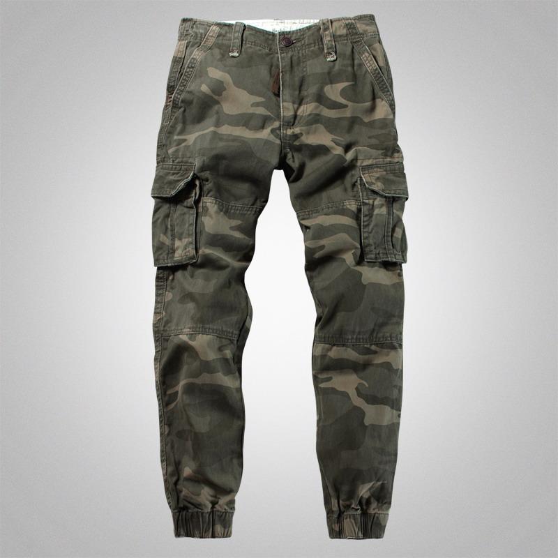 メンズ ファッション 服 男性用 オシャレ シンプル 大人 かっこいい ストリート アメリカン ヘビー 迷彩 パンツ マルチ ポケット カーゴパンツ カジュアル キャンバス 大きいサイズ
