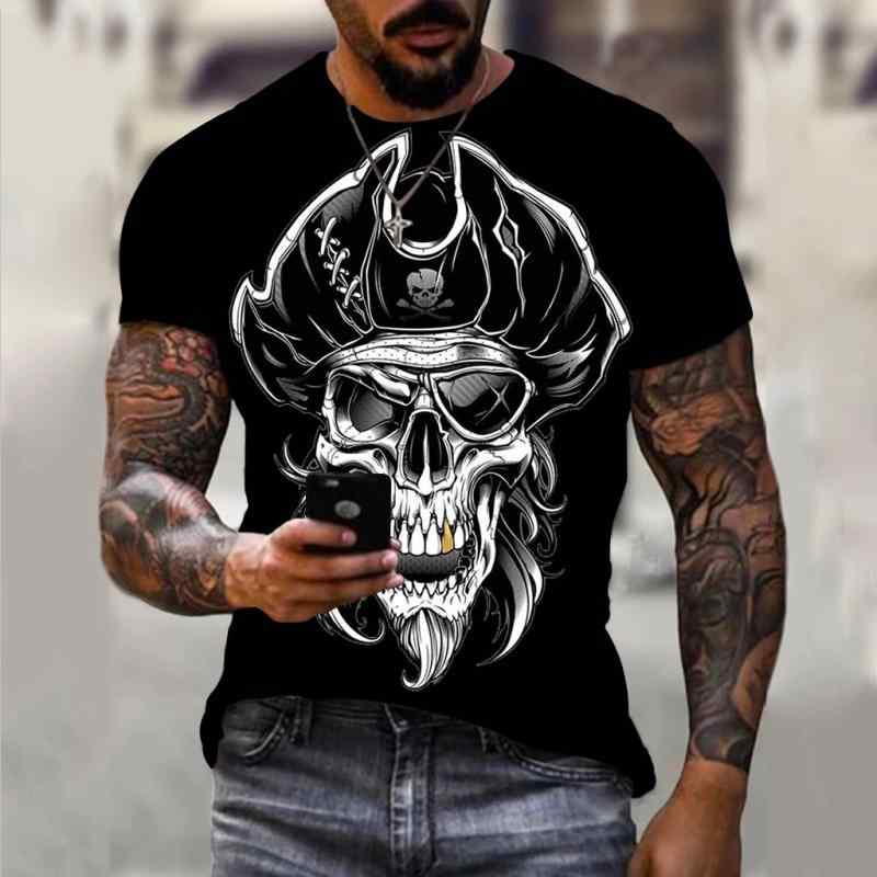 メンズ ファッション 服 男性用 オシャレ シンプル 大人 かっこいい ストリート クルーネックスカル プ..