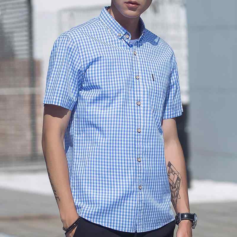 メンズ ファッション 服 男性用 オシャレ シンプル 大人 かっこいい ストリート コットン 半袖 シャツ ..