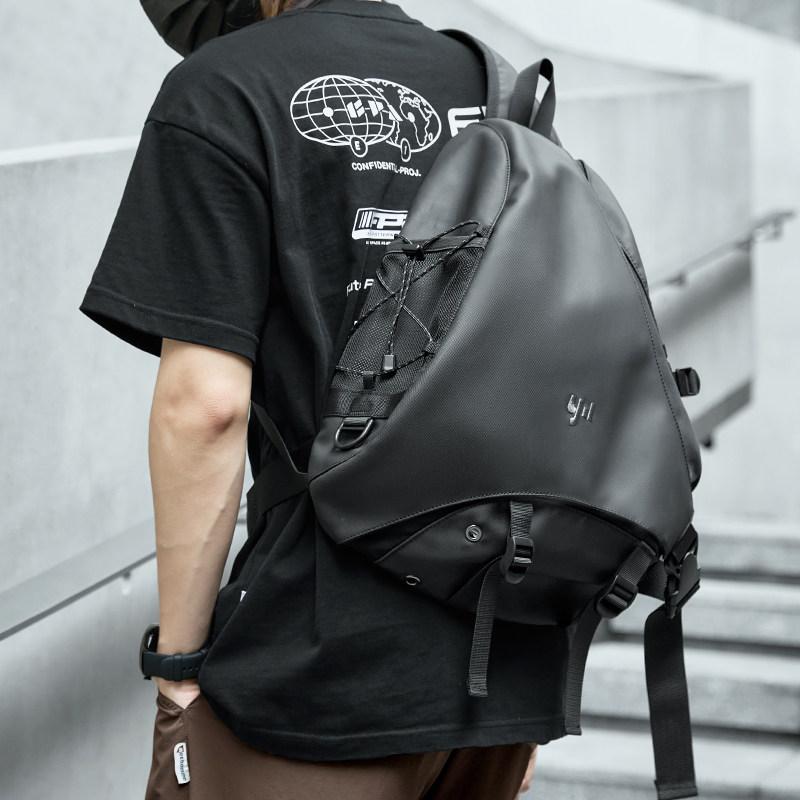 メンズ チェスト バッグ 機能的 メッセンジャーバッグ 単品 ショルダー アウトドア 登山 サイクリング 19 L 軽量 バック パック