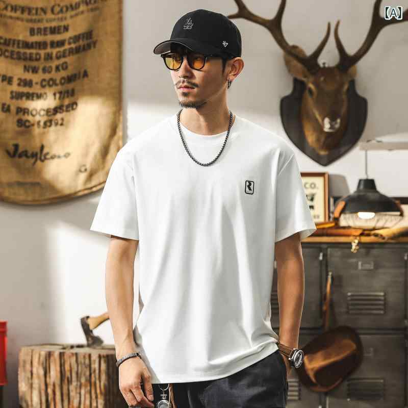 メンズ 半袖 ソフト アメリカン 半袖 Tシャツ