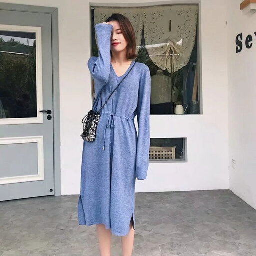 ロングニットワンピース ■ ワンピース ワンピ 入学式 結婚式 入園式 卒業式 二次会 OL オフィス レディース ミディアム丈 長袖 秋 冬 ロングニットワンピース ■ ワンピース ワンピ 入学式 結婚式 入園式 卒業式 二次会 OL オフィス レディース ミディアム丈 長袖 秋 冬