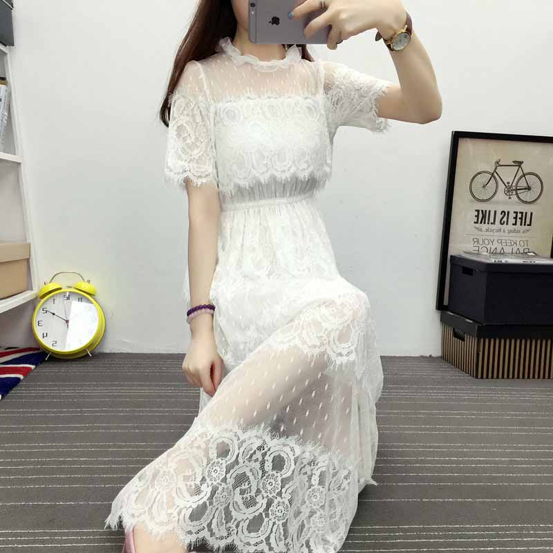 重ねレースパーティードレス ■ パーティードレス 結婚式 ワンピース フォーマル 披露宴 卒業式 入学式 発表会 二次会 20代 30代 40代 大人 レディース 春 夏 秋 冬