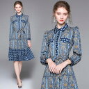長袖切替シフォンワンピース ■ ワンピース ドレス ドレス 二次会 結婚式 大人 上品 入園式 卒業式 入学式 OL レディース 春 夏 秋 冬