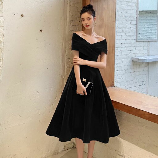 Aラインオフショルダーワンピース ■ パーティードレス ワンピース 結婚式 披露宴 卒業式 入学式 発表会 二次会 フォーマル 20代 30代 40代 大人 Aラインオフショルダーワンピース ■ パーティードレス ワンピース 結婚式 披露宴 卒業式 入学式 発表会 二次会 フォーマル 20代 30代 40代 大人