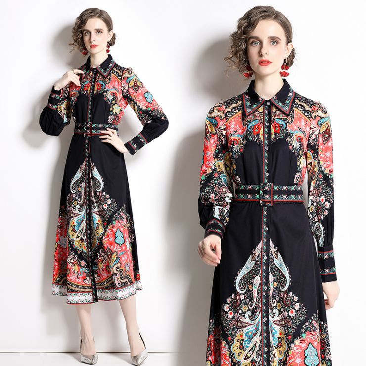 予約・取寄販売 予約・取寄販売のカラー・サイズが含まれています。 カラー・サイズ選択欄に記載していますので 必ずご確認下さいませ。 （他の商品を同時購入の場合は一番遅い発送日が適応になります。） 【注目キーワード】 パーティードレス 結婚式 ワンピース ドレス 大きいサイズ 二次会 フォーマルドレス2次会 謝恩会 披露宴 総レース 服装 結婚 式 上品 結婚式ワンピース レース パーティー パーティドレス ミニ ミディアム ロング ボレロ 大人 20代 30代 40代 50代 長袖 半袖 袖 ネイビー ピンク グリーン フォーマル レディース ビジュー プリーツ セット お呼ばれ 服 バルーン 赤 黒 白 秋 春 夏 冬 秋冬 パンツ アメリカンスリーブ 膝丈 膝下 Aライン タイト シフォン シンプル マタニティ シック 着やせ パンプス ワインレッド ベージュ ブルー ホワイト ショール 袖あり バイカラー ベルト ミセス リボン 七分袖 5号 7号 8号 9号 10号 11号 12号 13号 14号 15号 16号 17号 18号 19号 楽天 通販 人気 おすすめ ブランド S M L 2L LL XL 結婚式ボレロ ファー ファーボレロ ストール パーティーボレロ パーティボレロ ゴールド シルバー bolero ジャケット トップス カーディガン ナイロン レーヨン ポリエステル ロングドレス ロングワンピース 大きめ 刺繍 レオパード キラキラ サテン パール ビーズ レディースファッション レディス 20 30 40 代 コーディネート 母の日 ギフト 4月 5月 ポイント消化 体型カバー ブライズメイド フォーマルドレス お呼ばれドレス ゲストドレス カシュクールワンピース ドレス結婚式 レディースワンピース 二次会ドレス 大きいサイズワンピース ワンピ お呼ばれワンピース ケープ フォーマルワンピ マタニティドレス ミディアムドレス ショートドレス アフタヌーンドレス 結婚式パーティードレス 結婚式ドレス ミニドレス スカート ロングスカート カラードレス ドレスワンピース 袖付きドレス リボンワンピース チュニック ブライズメイドドレス お揃いドレス 衣装 ヘッドドレス シャツワンピ マタニティードレス 授乳服 ツイードワンピ 春ワンピース パーティードレス30代 着痩せ 二の腕 ゆったり ゆるい 見える スリット ドレープ 切り替え ノースリ 切替 袖付き 五分袖 袖なし 七分 長そで ウエディングドレス ウェディングドレス フォーマルレース服 シャツワンピース 2次会ワンピース ワンピースドレス 発表会ドレス ひざ丈 マキシ アンクル ミモレ ミモレ丈 丈 ロング丈 ショート マキシ丈 ひざ下 フリル ワンショルダー ベアトップ ライナー付き 肩出し 2WAY コンパクト キレイめ おしゃれ かわいい きれいめ セクシー ラグジュアリー 福袋 ファッション 大人可愛い 可愛い ゴージャス エレガント クラシック クラシカル モノトーン ガーリー ナチュラル ママ マタニティー 2次会 同窓会 女子会 パーティ 演奏会 発表会 卒業式 ピアノ 2次会 入学式 卒園式 成人式 入園式 七五三 お宮参り デート 婚活 コーデ 150cm 結婚式 服装 女性 40代 ワンピース 顔合わせ の 母親 の 服装 ワンピース 夏 レディース パーティードレス 韓国 製造番号:hid 【dressy】 item_ワンピース黒エスニック柄ベルトシャツワンピース カラー ブラック サイズ Sサイズ 着丈：126cm ウエスト：68cm 身幅：82cm 袖丈：60cm Mサイズ 着丈：127cm ウエスト：72cm 身幅：86cm 袖丈：61cm Lサイズ 着丈：128cm ウエスト：76cm 身幅：90cm 袖丈：62cm XLサイズ 着丈：129cm ウエスト：80cm 身幅：94cm 袖丈：63cm 2XLサイズ 着丈：130cm ウエスト：84cm 身幅：98cm 袖丈：64cm サイズの測り方はコチラをご覧ください。 商品の注意点 ●色落ちの恐れがございますので、他のものとは分けて洗濯してください。 ●生地によっては摩擦（特に湿った状態での摩擦）や、汗や雨などで濡れたときは、他の衣類や下着に移染する場合がございます。また淡色物に色移りする場合がございますので、お洗濯後は他の洗濯物と重ね合わせずに、すみやかに（脱水、乾燥等）するようにお願いいたします。 ●洗濯の際は他の物と区別して、漂白剤を避け、手洗いを お勧めします。 ●タンブラー乾燥はお避け下さい。 ●製品によっては、生地の特性上、縮む場合がございますので洗濯時はご注意下さい。 ご購入の注意点 ■商品写真はできる限り実物の色に近づけるよう努力しておりますが、お客様がご使用になられるパソコンのモニターやカラー設定・お部屋の照明・日光などにより色の変化が感じられる場合がございます。 予めご理解いただきますようお願い致します。 ■サイズは、実寸サイズを測っているため多少誤差がでる場合があります。 実寸法を元に、是非お手持ちのアイテムとサイズ比較をされます事をお勧め致します。 ■当商品は機械による生産過程において、どうしても\“生地を織る際の糸の継ぎ目\”や多少の\“ほつれ\” などが生じている場合がございますが、品質上の問題ではございません。 ■生地の織りに他繊維が混紡している場合もございます。 ■生産工程上、同じカラーでも若干の違いや濃淡がみられる場合がございます。ご了承の上お買い求めいただきますようお願いいたします。 ■再販時は出来るだけ同じものを生産するように依頼しておりますが、生産時期により若干ですがカラー・仕様・サイズが異なる場合がございます。ご了承の上お買い求めいただきますようお願いいたします。 ■キャンセル分や少量再販分など予告なく追加する場合がございます。ご了承お願いいたします。 ■実際の色名に近づける為、タグに表示されているカラー名と異なる場合がございます。 ■皆様により良い商品をより安くご提供させて頂けますよう、ご注文完了後のご交換・キャンセル・及び不良品以外のご返品・ご交換はお受け致しておりません。 お申し込みの際は、サイズ・カラー等よくご確認の上、ご注文くださいますようお願い申しいたします。 ■商品の性質上、次の商品は返品交換をお断りしております。　（一部レギンス・スパッツ等・下着・水着・ピアス・靴下） ■生地の特性上、やや匂いが強く感じられるものもございます。数日のご使用や陰干しなどで気になる匂いはほとんど感じられなくなります。 　※予め十分ご確認の上、ご注文頂きますようお願い申し上げます。 発送日 取寄販売のカラー・サイズが含まれています。 カラー・サイズ選択欄に記載していますので 必ずご確認下さいませ。 （他の商品を同時購入の場合は 商品がすべて揃い次第のご発送になります。） こちらの商品にお取寄せが含まれております。 ●発送はカラー・サイズ選択欄に記載しております。 ●お支払いが前払いの場合はお支払い確認後から発送日の計算になります。 ●ご注文またはお支払い完了後に在庫を確認致します。 在庫変動がある為に在庫がない場合もございます。 その場合、在庫がない商品をキャンセルさせていただき 在庫がある商品のみをご発送させていただきます。 前払いの場合はご返金させていただきますのでご安心くださいませ。 ●在庫変動がある為に在庫確認はご注文後となります。 予めご了承お願い致します。 ●性質上、ご注文後のキャンセル・変更・返品はお受けできませんのでお間違いのないようにお願い致します。