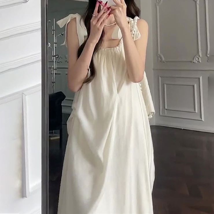 シャーリング肩リボンワンピース ■ ワンピース ワンピ 入学式 結婚式 入園式 卒業式 二次会 OL オフィス