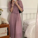 パフスリーブシアーワンピース ■ ワンピース 入園式 ワンピ 結婚式 二次会 入学式 大人 上品 卒業式 OL