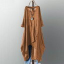 長袖チェックイレギュラーヘムチュニック ■ チュニック Tunic ブラウス シャツ チュニックワンピース トップス